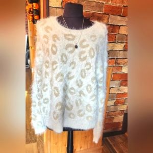 APT.9 fuzzy warm sweater szXL